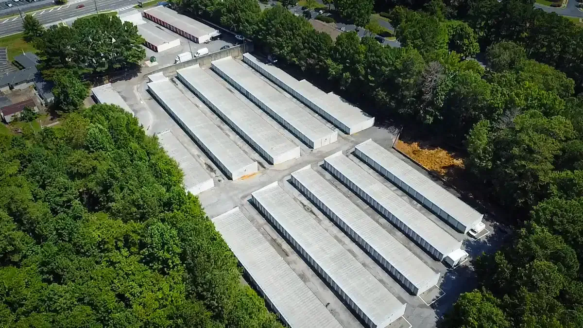 Aerial view of Tucker